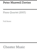 PETER MAXWELL DAVIES: PIANO QUARTET (SCORE)
