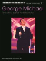 THE EASY KEYBOARD LIBRARY: GEORGE MICHAEL