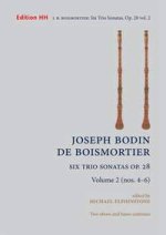 SIX TRIO SONATAS OP. 28 VOL. 2