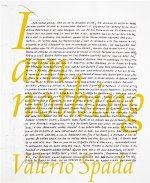Valerio Spada  I am nothing /anglais