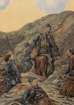 Carnet Blanc: Soldats Dans Les Tranchees