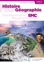 Histoire-Geographie-EMC SEGPA Cycle 4 (5e, 4e, 3e) Livre de l'eleve