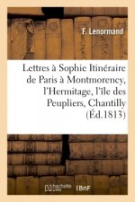 Lettres a Sophie, Itineraire de Paris a Montmorency, l'Hermitage, l'ile des Peupliers, Chantilly