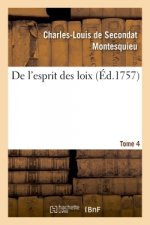 de l'Esprit Des Loix