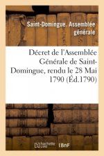 Decret de l'Assemblee Generale de Saint-Domingue, Rendu Le 28 Mai 1790