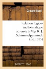 Relation Logico-Mathematique Adressee A Mgr R. J. Schimmelpenninck A Fin de Lui Donner