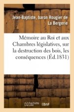 Memoire Au Roi Et Aux Chambres Legislatives, Sur La Destruction Des Bois, Et Sur Les Graves