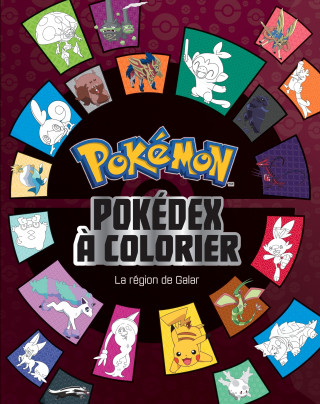 Pokémon - Pokédex à colorier - La région de Galar