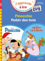 Disney - Pinocchio / Robin des Bois Spécial DYS (dyslexie)