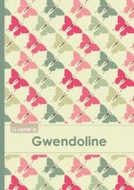 Le carnet de Gwendoline - Lignes, 96p, A5 - Papillons Vintage