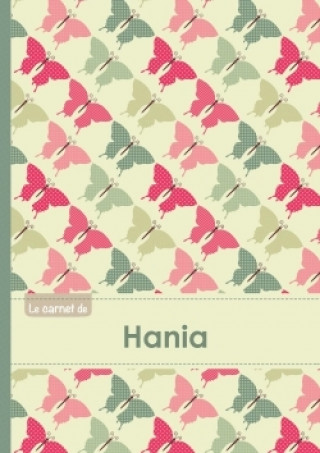 Le carnet de Hania - Lignes, 96p, A5 - Papillons Vintage