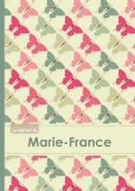 Le carnet de Marie-France - Lignes, 96p, A5 - Papillons Vintage