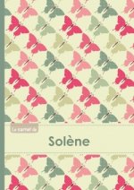 CARNET SOLENE LIGNES,96P,A5 PAPILLONSVINTAGE