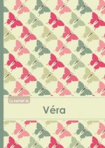 CARNET VERA LIGNES,96P,A5 PAPILLONSVINTAGE