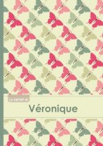 Le carnet de Véronique - Lignes, 96p, A5 - Papillons Vintage