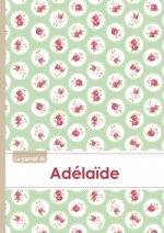 Le carnet d'Adélaïde - Lignes, 96p, A5 - Roses Tea time