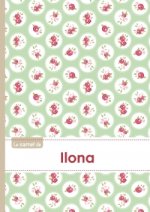 Le carnet d'Ilona - Lignes, 96p, A5 - Roses Tea time