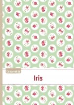 Le carnet d'Iris - Lignes, 96p, A5 - Roses Tea time