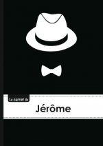 Le carnet de Jérôme - Lignes, 96p, A5 - Chapeau et N ud papillon