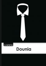 Le carnet de Dounia - Lignes, 96p, A5 - Cravate