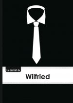 CARNET WILFRIED LIGNES,96P,A5 CRAVATE