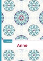 Le carnet d'Anne - Lignes, 96p, A5 - Rosaces Orientales