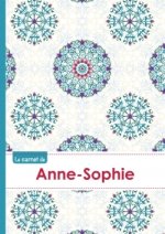 Le carnet d'Anne-Sophie - Lignes, 96p, A5 - Rosaces Orientales