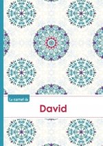 Le carnet de David - Lignes, 96p, A5 - Rosaces Orientales