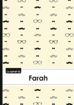 Le carnet de Farah - Lignes, 96p, A5 - Moustache Hispter