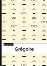 Le carnet de Grégoire - Lignes, 96p, A5 - Moustache Hispter