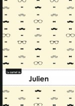 Le carnet de Julien - Lignes, 96p, A5 - Moustache Hispter