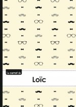 Le carnet de Loïc - Lignes, 96p, A5 - Moustache Hispter