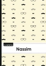 CARNET NASSIM LIGNES,96P,A5 MOUSTACHEHISPTER