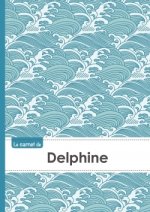 Le carnet de Delphine - Lignes, 96p, A5 - Vague Japonaise