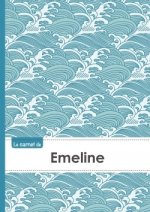 Le carnet d'Emeline - Lignes, 96p, A5 - Vague Japonaise
