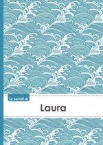 Le carnet de Laura - Lignes, 96p, A5 - Vague Japonaise
