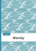 CARNET WENDY LIGNES,96P,A5 VAGUEJAPONAISE