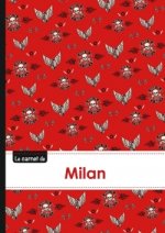 CARNET MILAN LIGNES,96P,A5 BIKERS