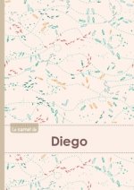 Le carnet de Diego - Lignes, 96p, A5 - Poissons