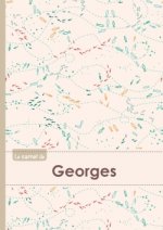 Le carnet de Georges - Lignes, 96p, A5 - Poissons