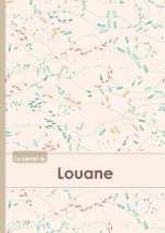 Le carnet de Louane - Lignes, 96p, A5 - Poissons