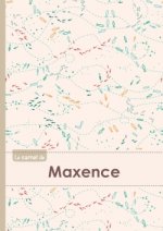 CARNET MAXENCE LIGNES,96P,A5 POISSONS