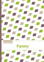 Le carnet de Fanny - Lignes, 96p, A5 - Pe'tales Vert Taupe Gris