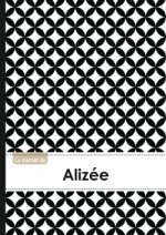 Le carnet d'Alizée - Lignes, 96p, A5 - Ronds Noir et Blanc