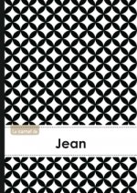Le carnet de Jean - Lignes, 96p, A5 - Ronds Noir et Blanc