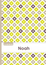 Le carnet de Noah - Lignes, 96p, A5 - Carré Poussin Gris Taupe