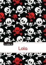 Le carnet de Lola - Séyès, 96p, A5 - Têtes de mort