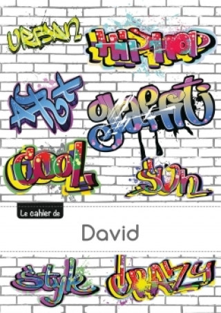 Le carnet de David - Blanc, 96p, A5 - Graffiti