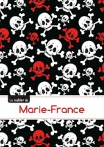 CARNET MARIE FRANCE BLANC,96P,A5 TETESDEMORT