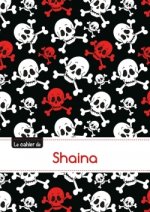 CARNET SHAINA BLANC,96P,A5 TETESDEMORT